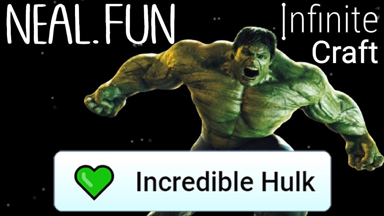 What Do You Need to Create Hulk in Infinite Craft