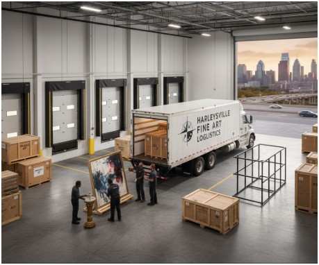 Why Harleysville is a Strategic Hub for Commercial Art & Antique Shipping